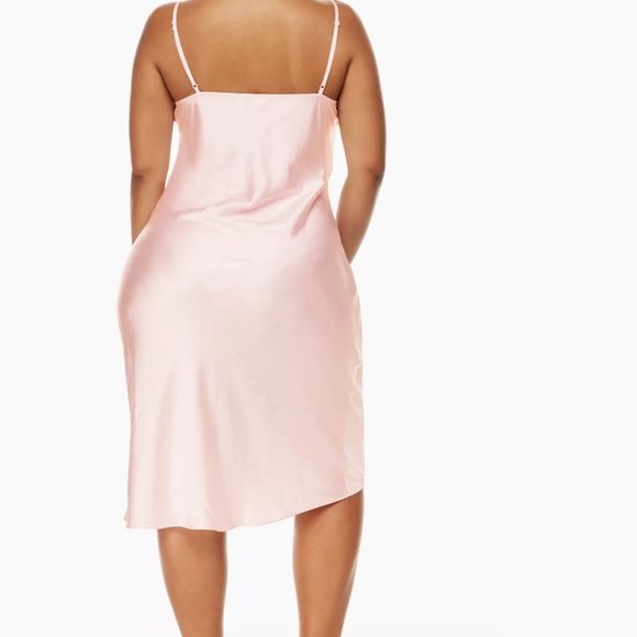 Aritzia Wilfred Only Silk Midi Dress - Picture 3 of 5